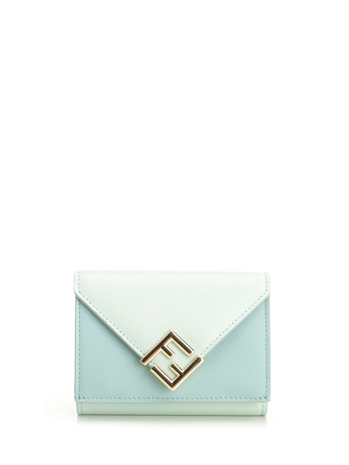 Fendi Ff Diamonds Wallets - Verde | 673ebefa52cb82f5c117103cac6856216f5e2d4d