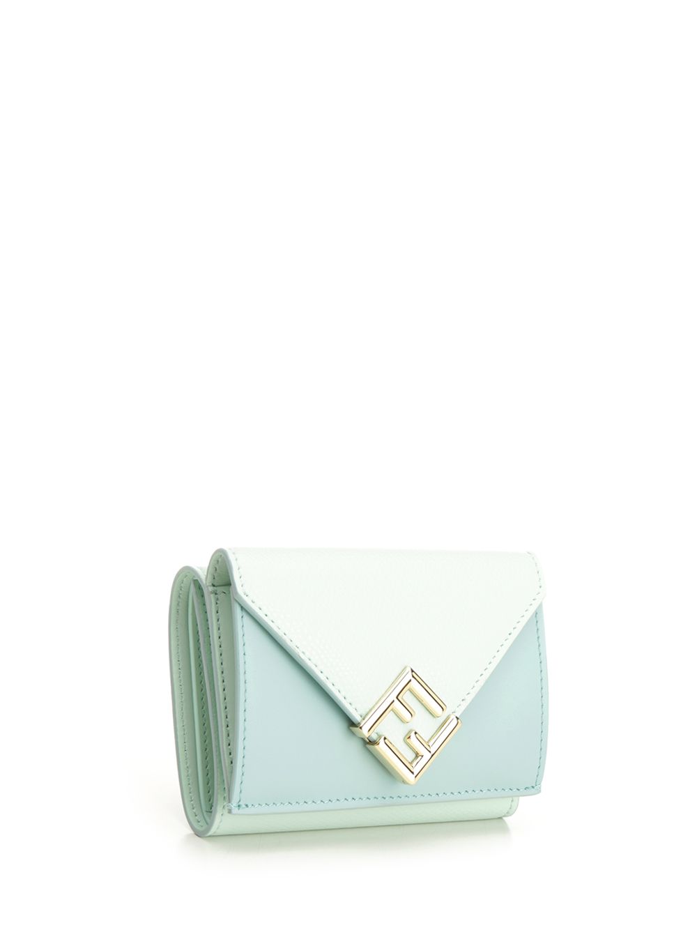 Fendi Ff Diamonds Wallets - Verde | 516df25fb2451793c9f7d0b74c11db3ccc008f7a