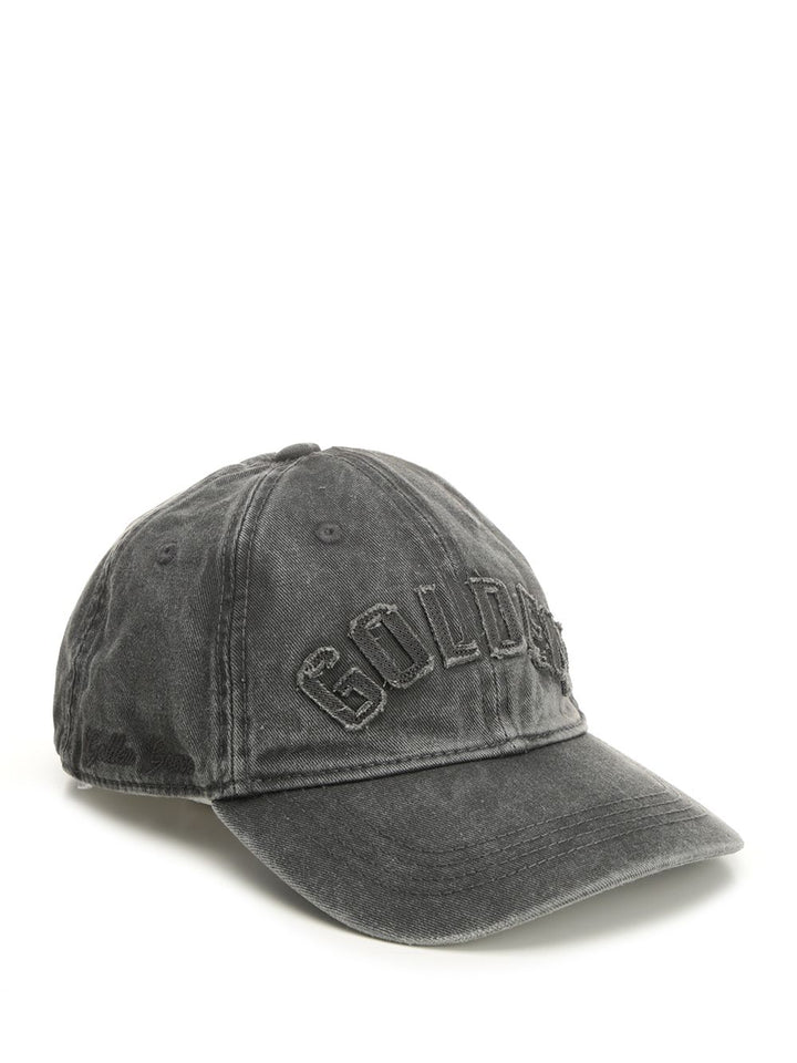 Golden Goose Deluxe Brand Cotton Cap Cappelli - Grey | d7c1a8eaef0834c65b8aa678de5c751057a4cfdc