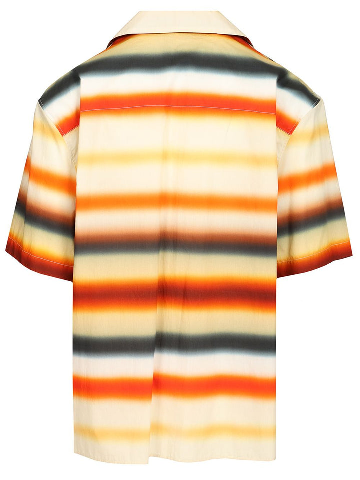 Loewe Short-Sleeved Cotton Shirt Shirts - Multicolor | 76346fbce5665f47a56cdddae7e501de226f1d62