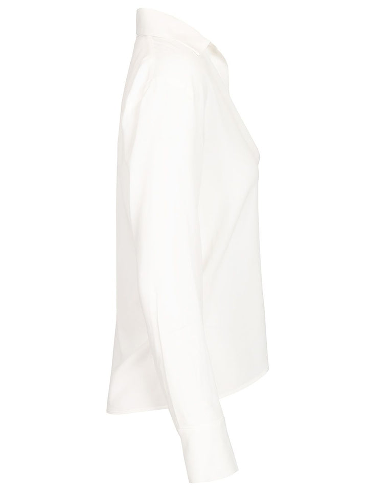 Al Duca D'Aosta Long-Sleeved Tunic Top - Bianco | b3cbb1ce9dbd233f2023839428c911567e40e963