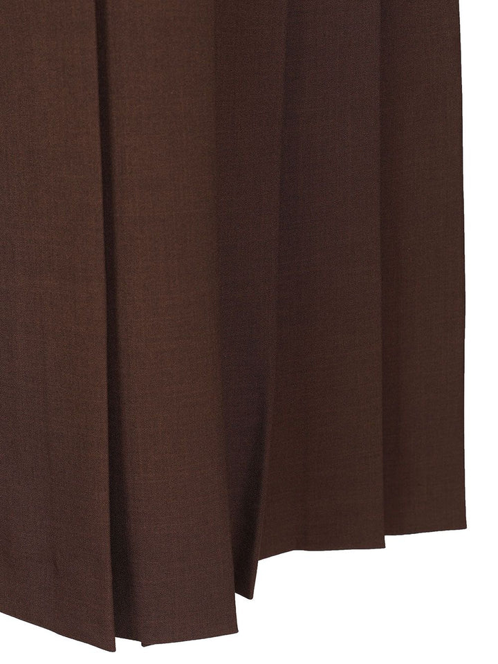 Al Duca D'Aosta Long Skirt Gonne - Marrone | a5c59aca1ca814282d572bf5b903859e61edff03