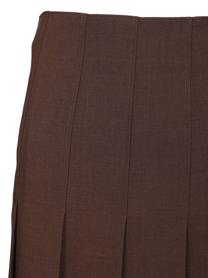 Al Duca D'Aosta Long Skirt Gonne - Marrone | 1db3cebe710c8050b6f7579f635048174b189552