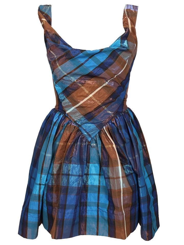 Vivienne Westwood Mini Sunday Dress Abiti - Blu | 2228ce1b08070482783433a8ecf8daeb18e9bbe4