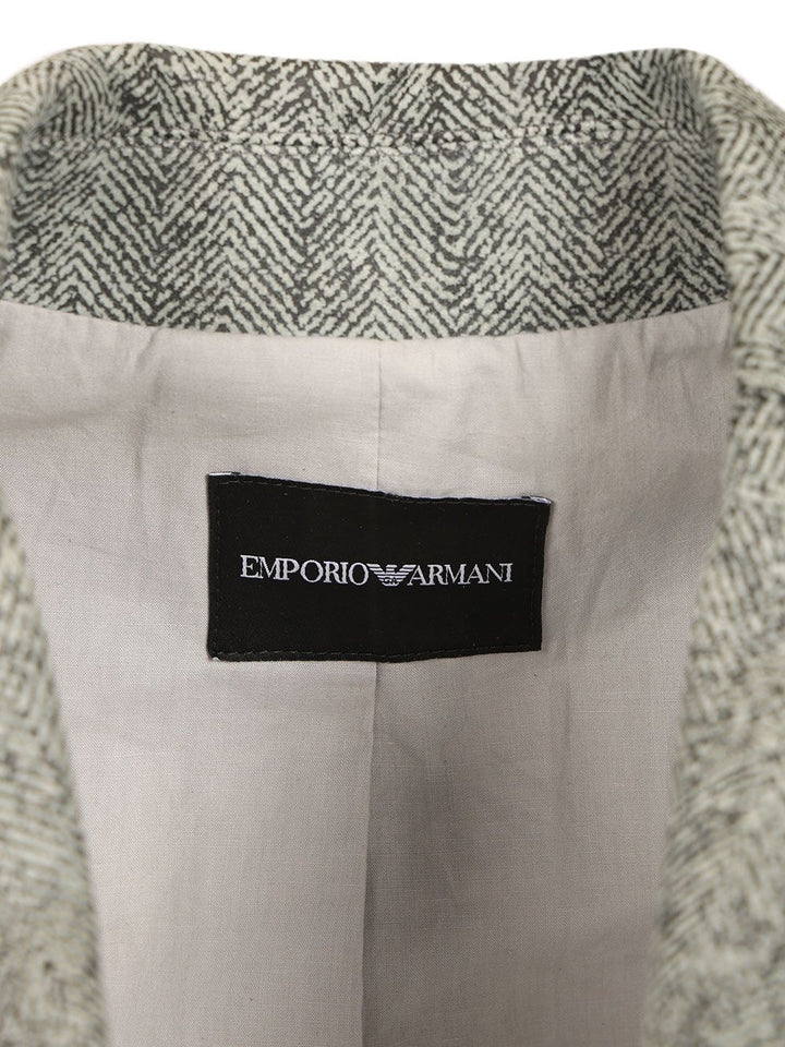 Emporio Armani Signature Blazer Giacche - Grey | 5133142237642695635ec8b87ec1fa781349b13a