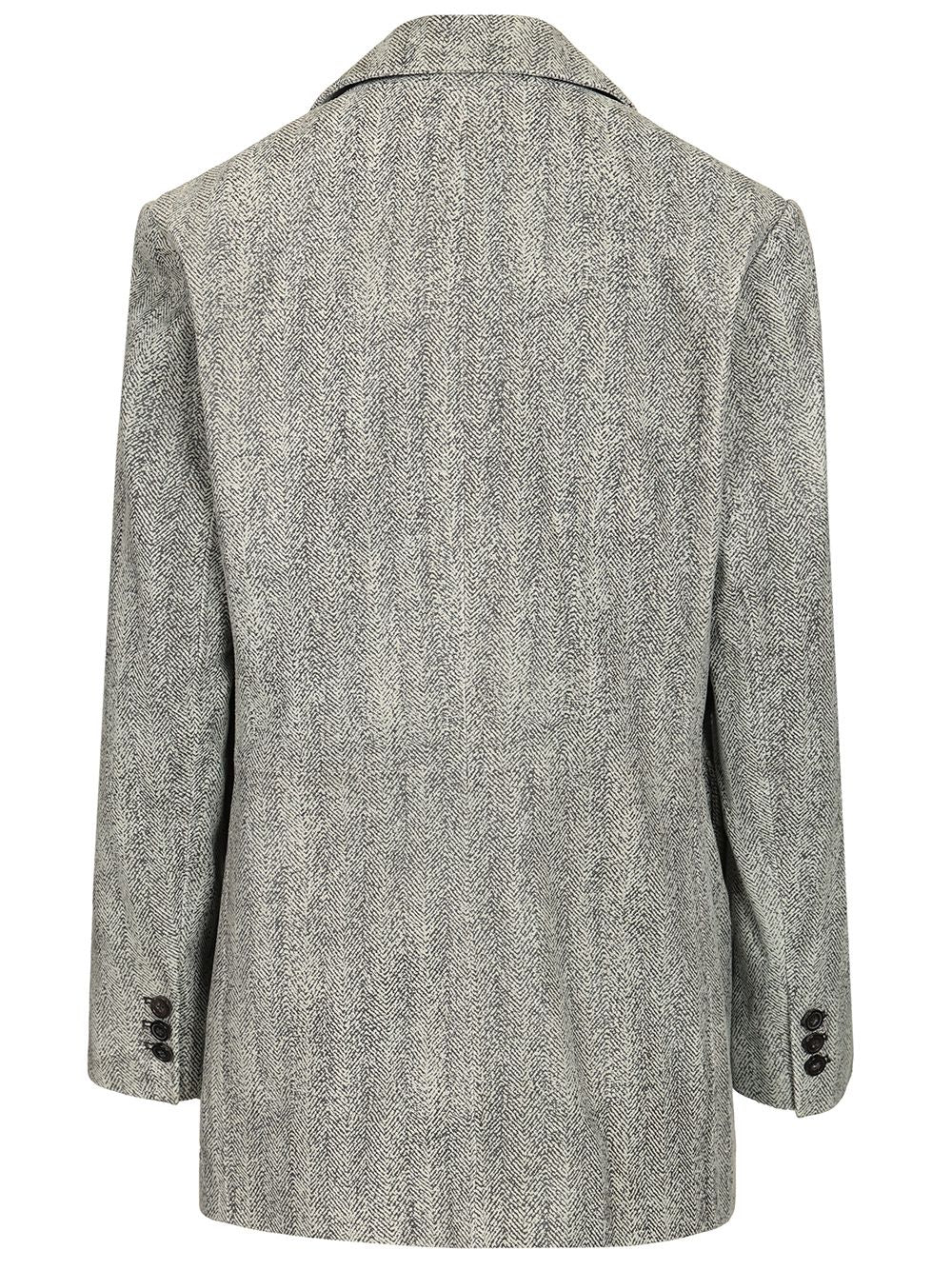 Emporio Armani Signature Blazer Giacche - Grey | adec656f8d5f43a92e6304fdc62e0df7635ca07f