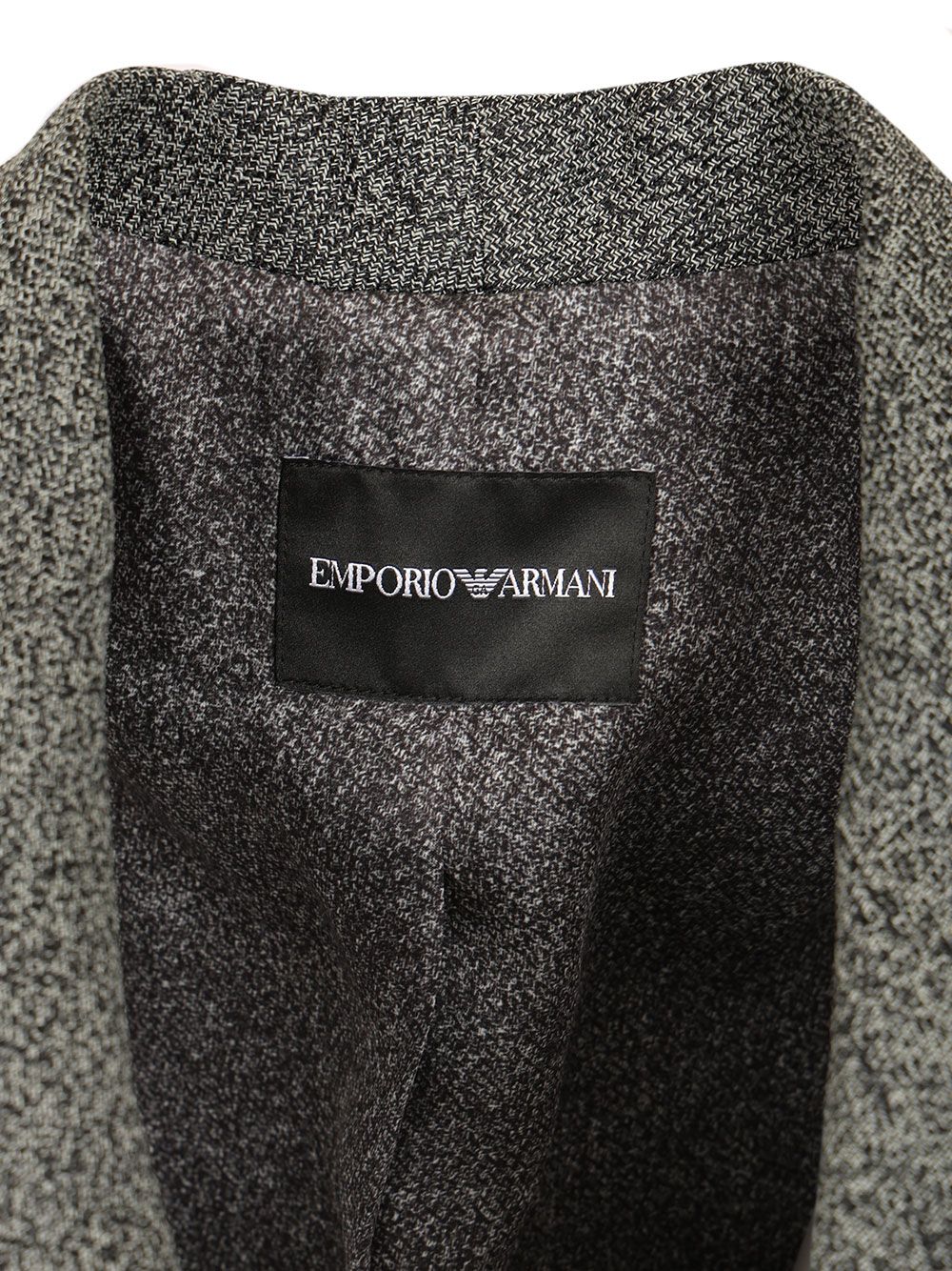 Emporio Armani Double-Breasted Blazer Giacche - Grey | c88f78346931d5d33f36457855eedffdd8ac5389