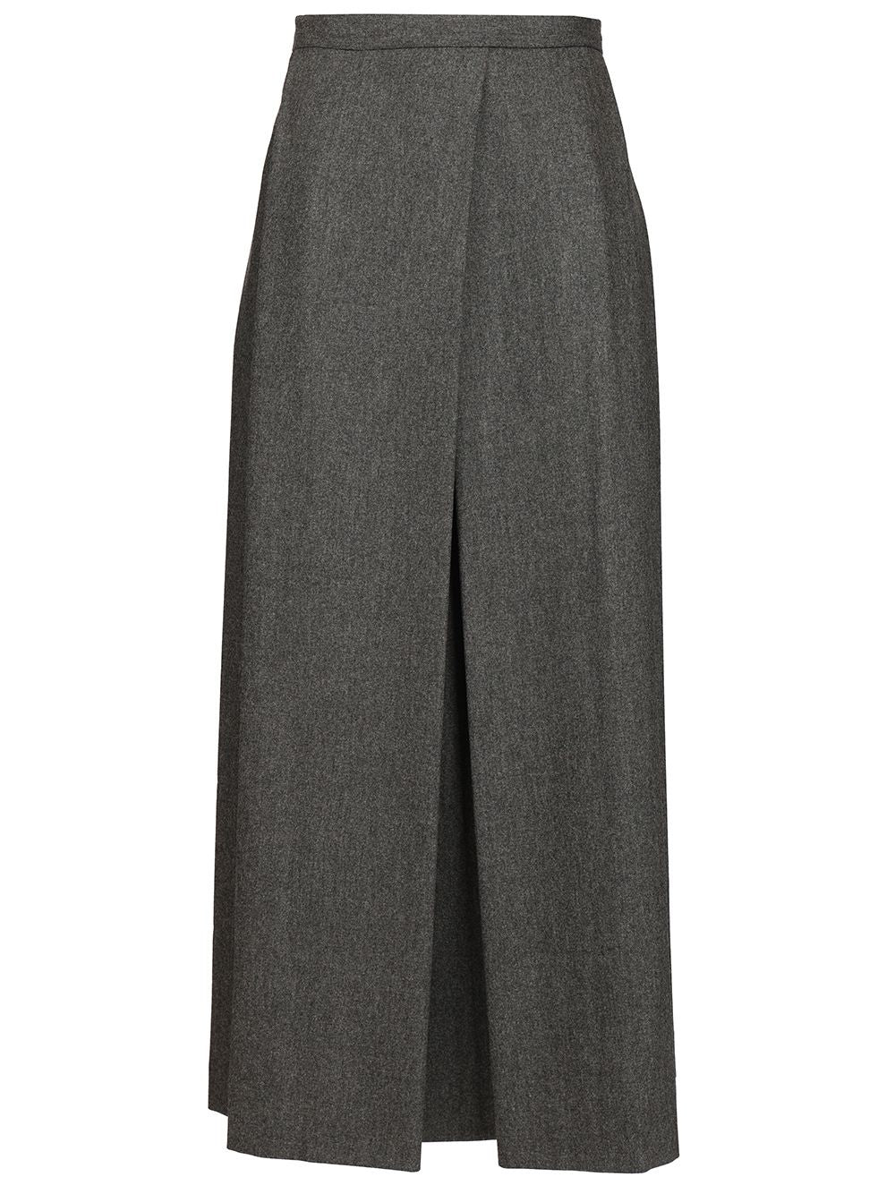 Emporio Armani Midi Skirt Gonne - Grey | 8efa5a4eb9a96bb77e730a65fc7b29d5d74dc9e1