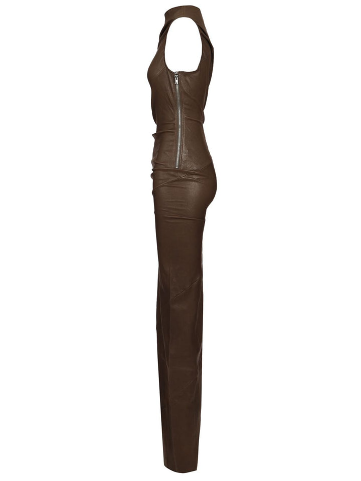 Rick Owens Athena Abiti - Marrone | be2f5d065054b30035fd17f831a71787d3285519