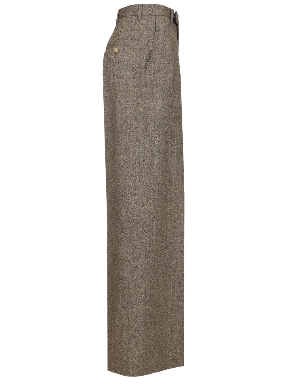 Rick Owens Wide Tailored Pants Bishu Wool Trousers - Nero | 95452da67084578d71dba4eeb45afab82e4934d9