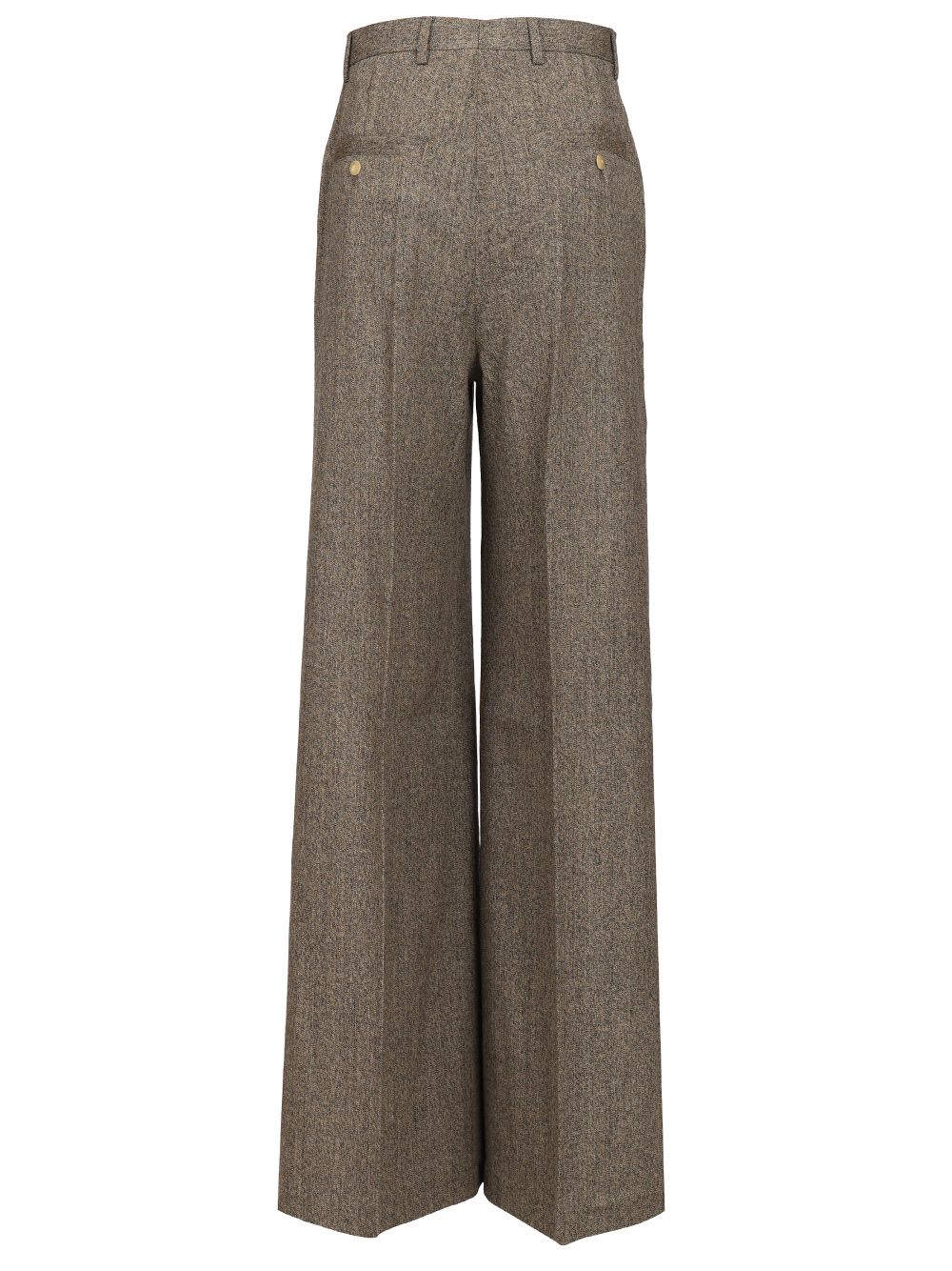 Rick Owens Wide Tailored Pants Bishu Wool Trousers - Nero | 1a709b5efd9ad1832ba9f47ccebc8b0b2960bc33
