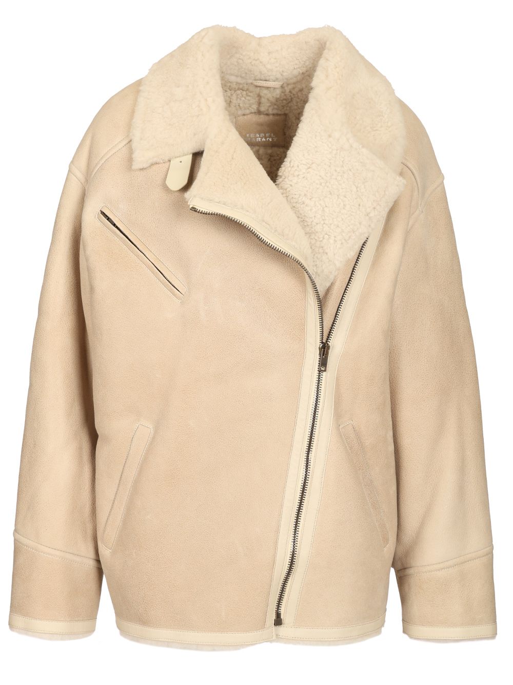 Isabel Marant Adelina Coats - Bianco | 873859a07330c9dbbbc4cbcc438c0420f7033648
