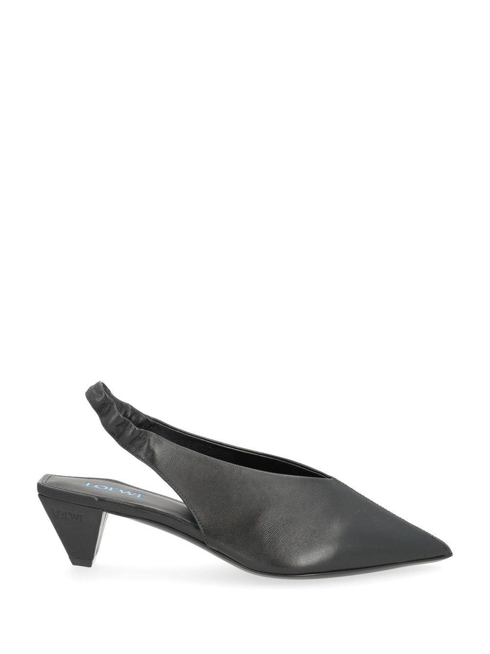 Loewe Origami Cubic Lambskin Slingback Decollete - Nero | 3bf9a9b62cc6aad89e9e5921990dba1bd9dd5d64