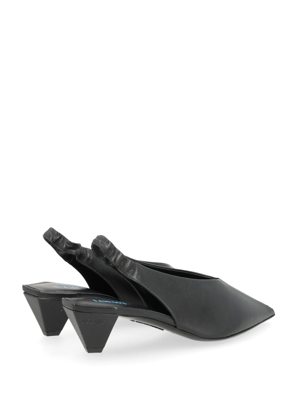 Loewe Origami Cubic Lambskin Slingback Decollete - Nero | 09e3a181e5f0c380b37b68d2aaafe7f928e6a728