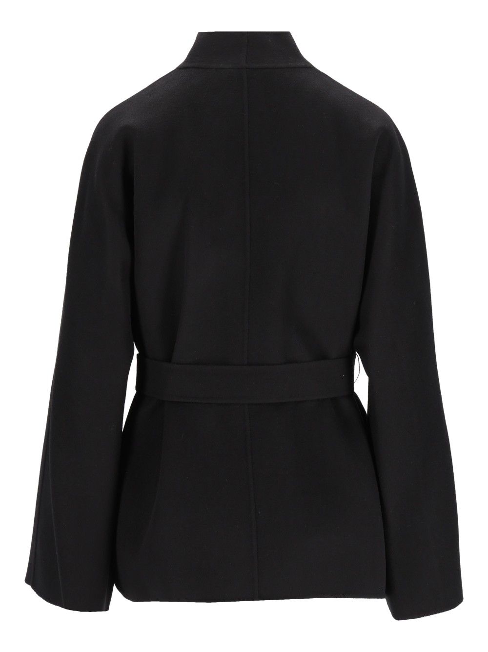 Max Mara Studio Cardigan Coat Coats - Nero | 8f66e231e36b71938146b56794a5e980c51d1b3e