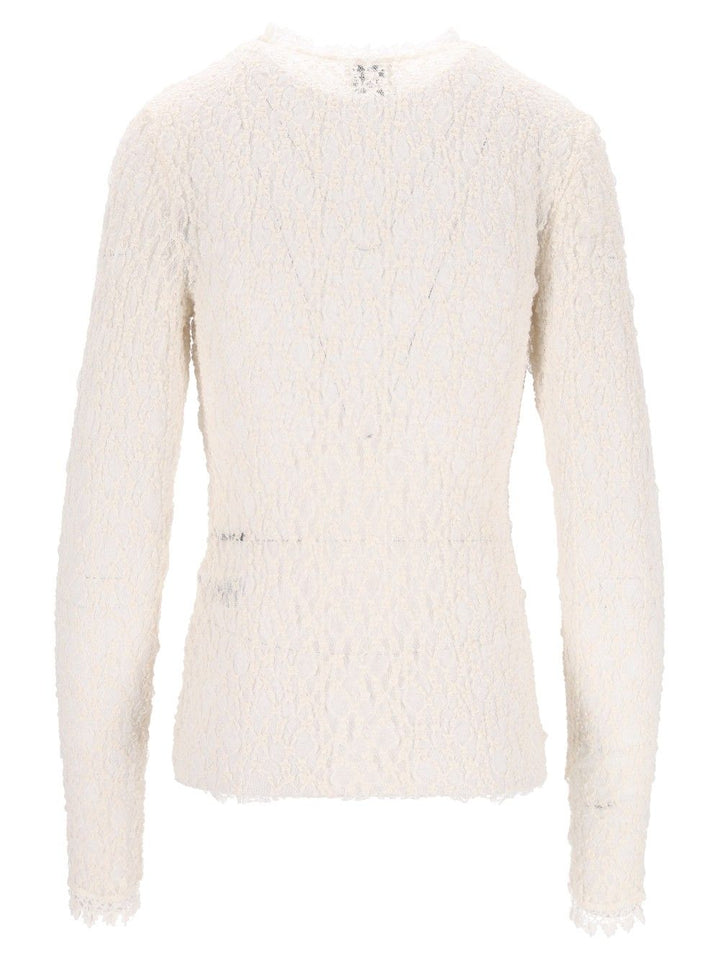 Isabel Marant Brany-Gb Top - Bianco | 176640ed7367958dbfb84fc30a9bfdaded647bb3