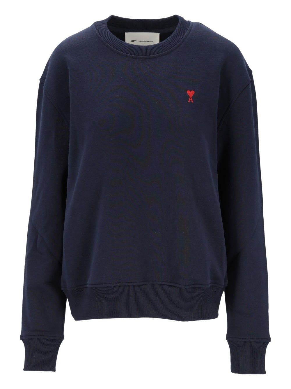 Ami Ribbed Sweatshirt Sweatshirts - Nero | 4c78af73547d72efee60fa630bf8bf25b38a2736