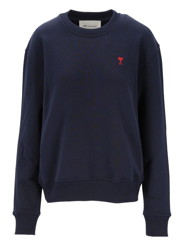 Ribbed Sweatshirt Sweatshirts Nero