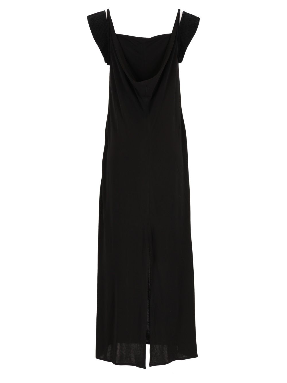 Bottega Veneta Crepe Viscose Jersey Dress Abiti - Nero | a5f2a32120921fd7df0d002659ac775916a202aa