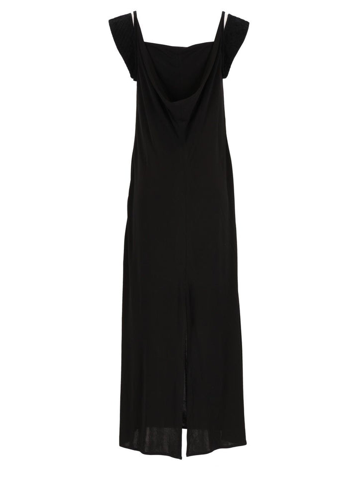 Bottega Veneta Crepe Viscose Jersey Dress Abiti - Nero | a5f2a32120921fd7df0d002659ac775916a202aa