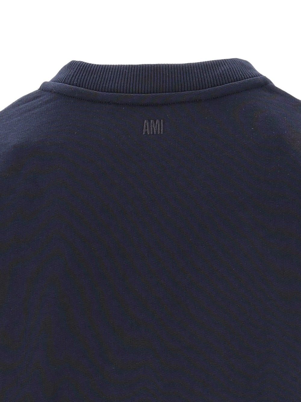 Ami Ribbed Sweatshirt Sweatshirts - Nero | 163aa01108aa382e85227d23ab24b66d1f06730b