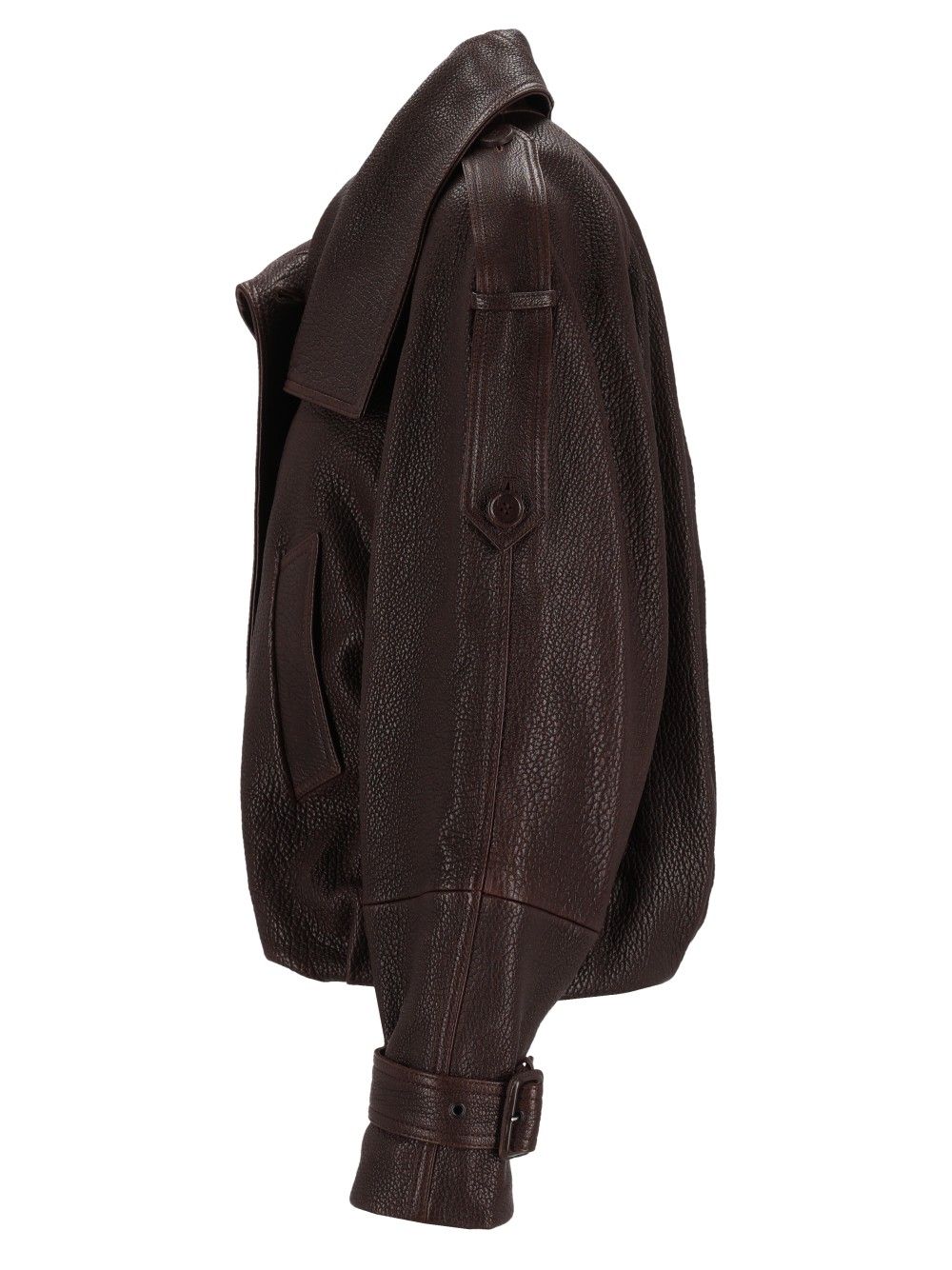Acne Studios Full Grain Leather Jacket Giacche - Marrone | ff9525603a7a88154efdfec497340ebd3cf521be