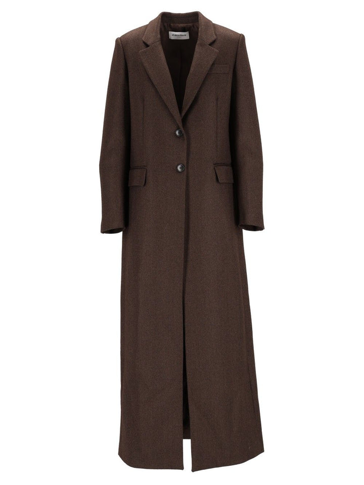 Al Duca D'Aosta Straight Coat Coats - Marrone | 990b5f6daa7fc96854fc16c07a65bb82eb8cdf26