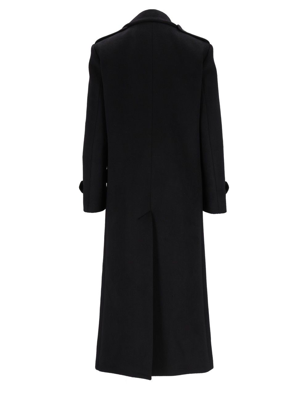 Al Duca D'Aosta Double-Breasted Coat Coats - Nero | d12ad7b341f38d161b0405882f1ced1033d18d3f
