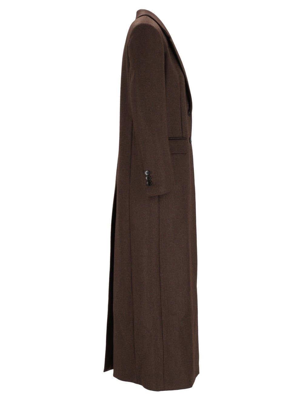 Al Duca D'Aosta Straight Coat Coats - Marrone | eb86c2681c710fc8a55d51b8980b99dfa67bb354