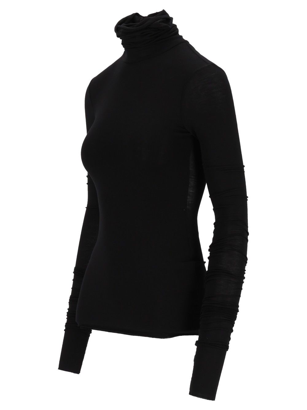 Al Duca D'Aosta Long-Sleeved Turtleneck T-Shirt - Nero | f4a5dfdcac1a6af09831efab96e7f213613f9235
