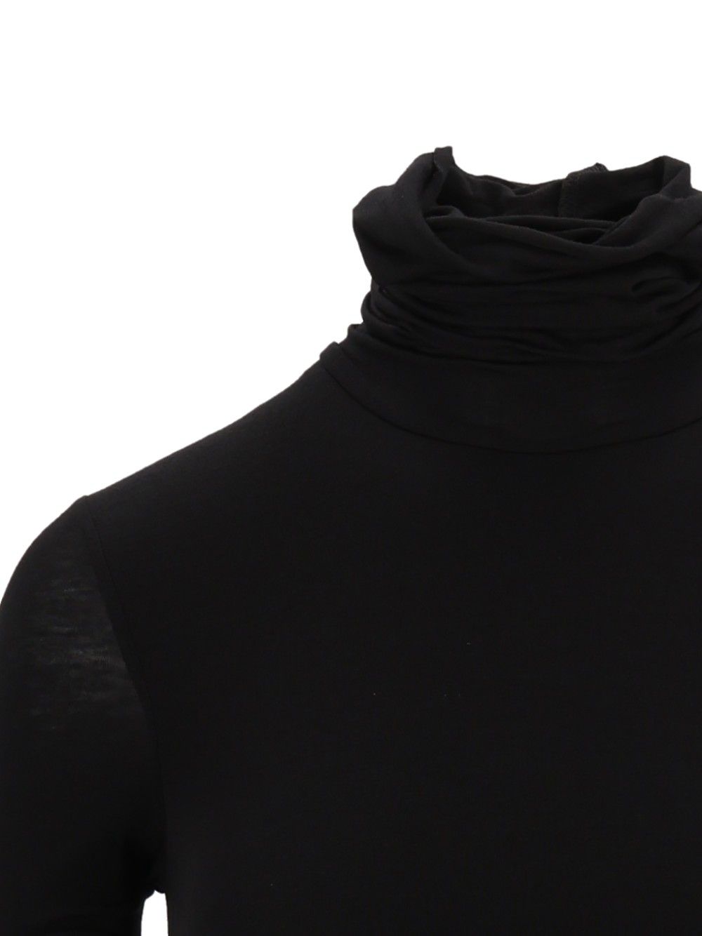Al Duca D'Aosta Long-Sleeved Turtleneck T-Shirt - Nero | fb89feec2d78330f84030d4c38c962b358433fa3