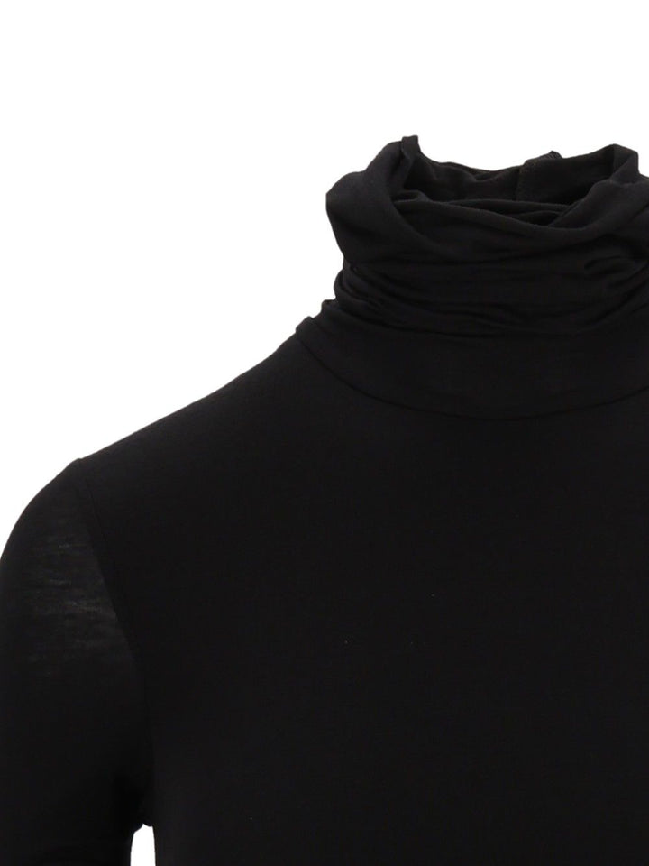 Al Duca D'Aosta Long-Sleeved Turtleneck T-Shirt - Nero | fb89feec2d78330f84030d4c38c962b358433fa3