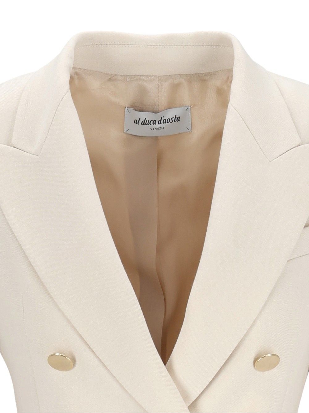 Al Duca D'Aosta Double-Breasted Jacket Giacche - Bianco | 32a56d6863da5441c2eaa01c66a46594b0d5d06e