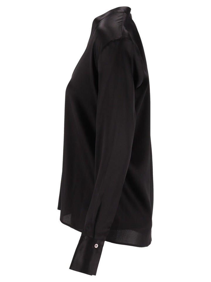 Al Duca D'Aosta Long-Sleeved Tunic Top - Nero | bdf969068c8b33dedb47852a3a79a89277594dfd