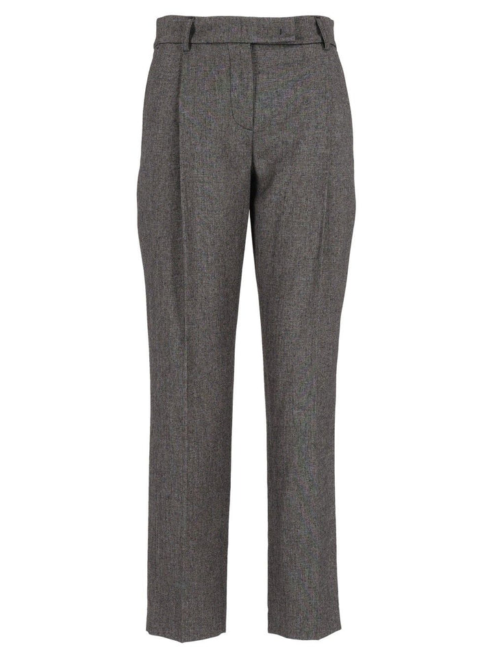 Al Duca D'Aosta Carrot Pants Trousers - Grey | 0769bc06792fe94c61ba225b7ef32023a21292c2