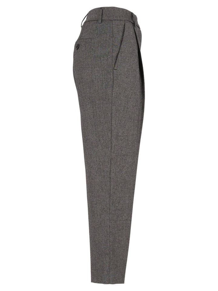 Al Duca D'Aosta Carrot Pants Trousers - Grey | 0e83e1aa2e9a3815ade7c5009a582818a5c35df1