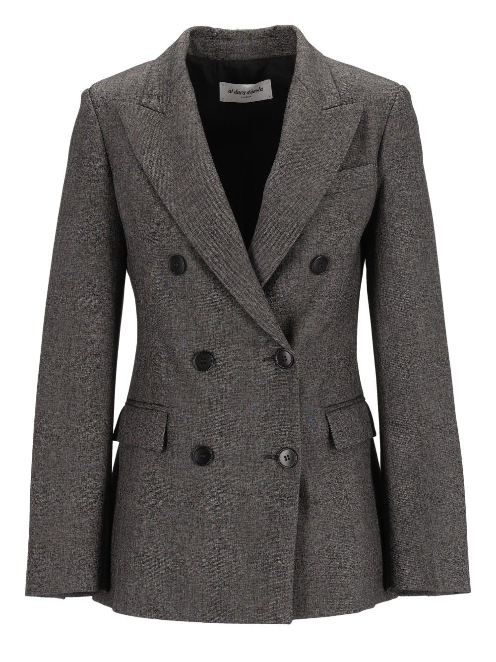 Al Duca D'Aosta Double-Breasted Jacket Giacche - Grey | bb179b701c6c8779e2e24b659bb39ee759443e53
