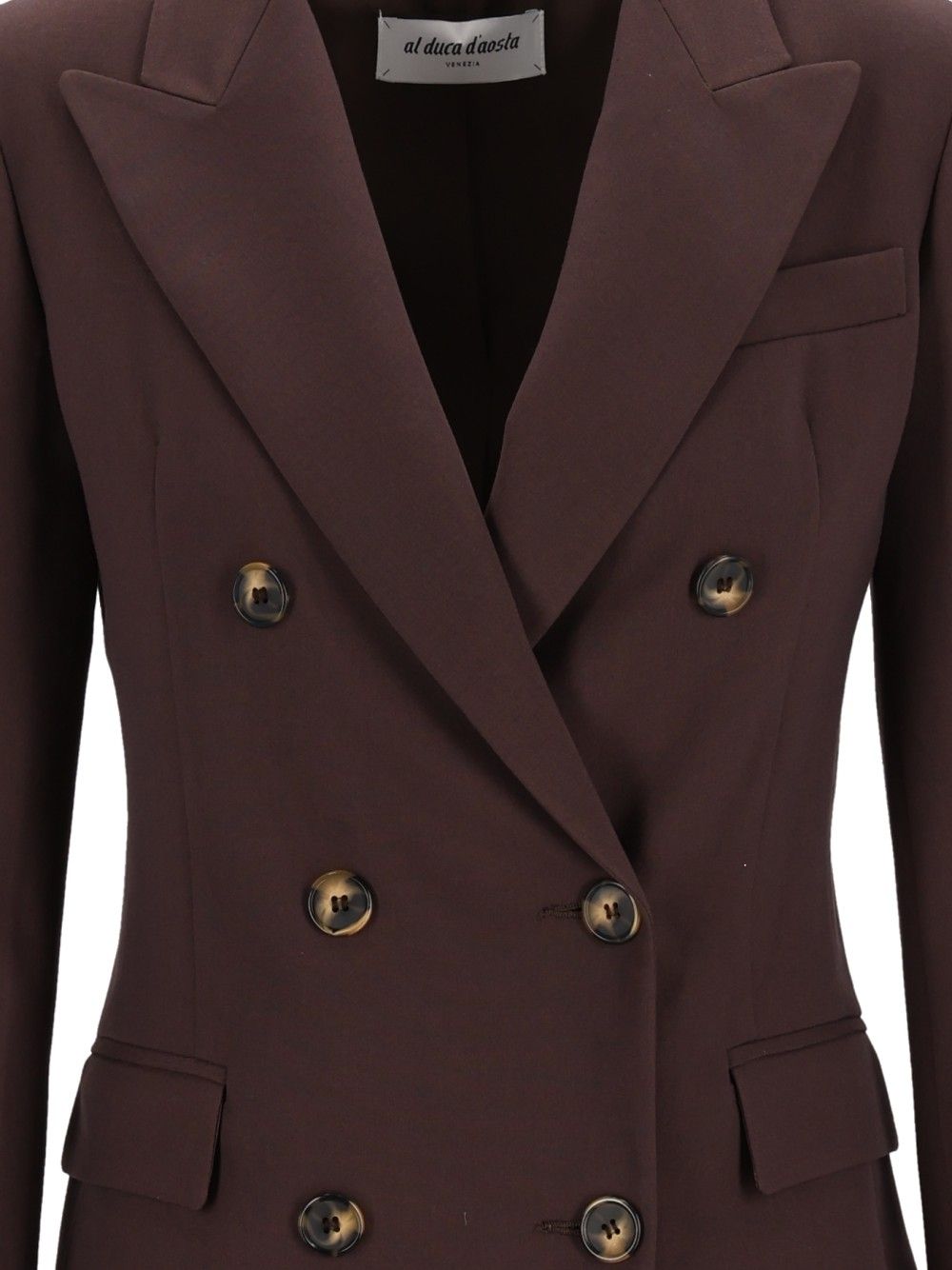 Al Duca D'Aosta Double-Breasted Jacket Giacche - Beige | eca151c9223791813e7ac4907dcb091ec9c92fd7