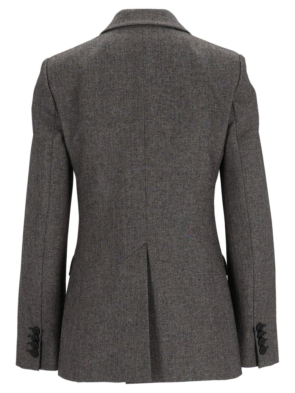 Al Duca D'Aosta Double-Breasted Jacket Giacche - Grey | 5c7145cdea4a64dfe1b880d22613f9927129d059