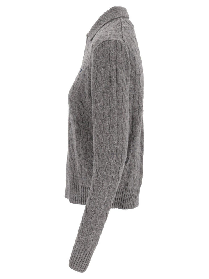 Polo Ralph Lauren Cable Knit Sweater Knitwear - Grey | fce896c5cc6f82b6811af072083da35d8074dda2