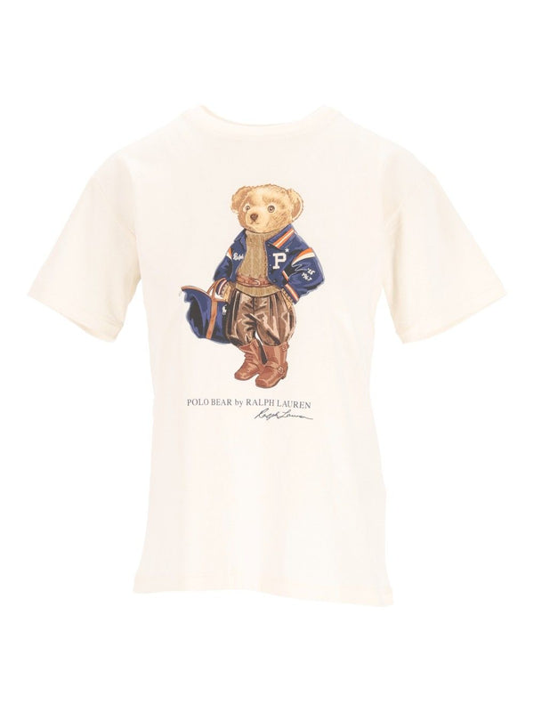 Printed T-Shirt Bianco