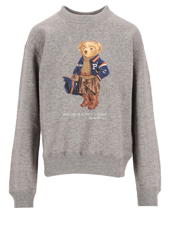 Polo Ralph Lauren Printed Sweater Knitwear - Nero | f86e5b5574a941baf2e4c950cb397225bc6da5f3