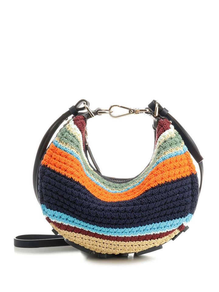 Fendi Mini Fendigraphy In Straw Handbags - Multicolor | 0b4af53e00b1bc50bd95675d5932008446cfa4bc