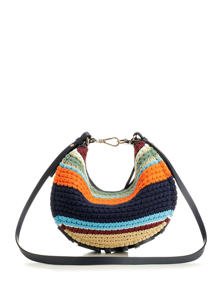 Fendi Mini Fendigraphy In Straw Handbags - Multicolor | 2f3dd2bd19f91d95a61253a224470351644250a2