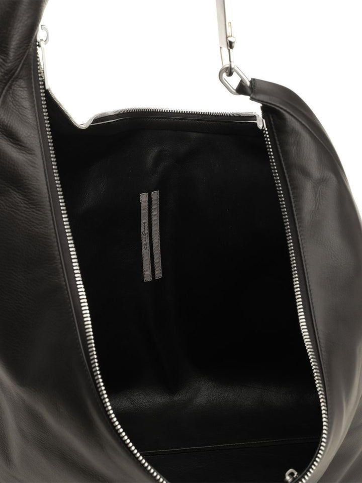 Rick Owens Gemini Bag Shoulder Bags - Nero | c44ef13be12fdf7cf2c076c5cac183773207981b