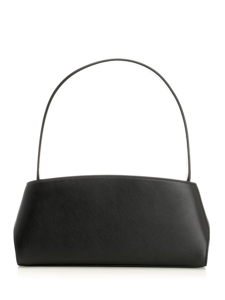 Ferragamo Hug Leather Shoulder Bag Shoulder Bags - Nero | e49c0313129c51d39500c9bae47e6b6e335fceb7