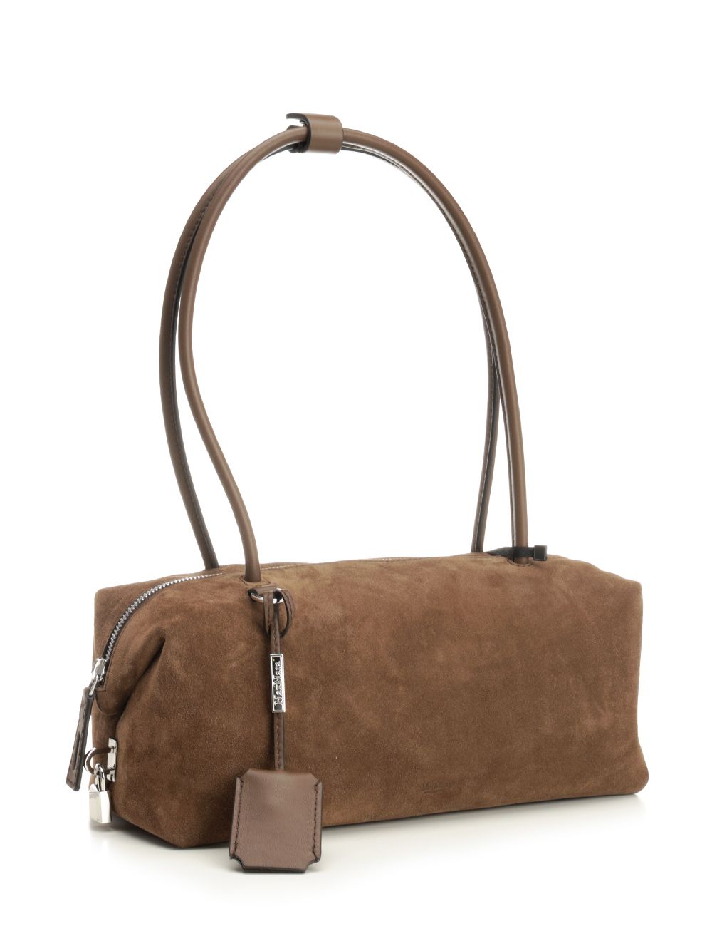 Max Mara Mxaholdallsling Ew Suede Shoulder Bag Shoulder Bags - Marrone | 944912f94fd7780898997c58b9ecaaf3e8d7ac69