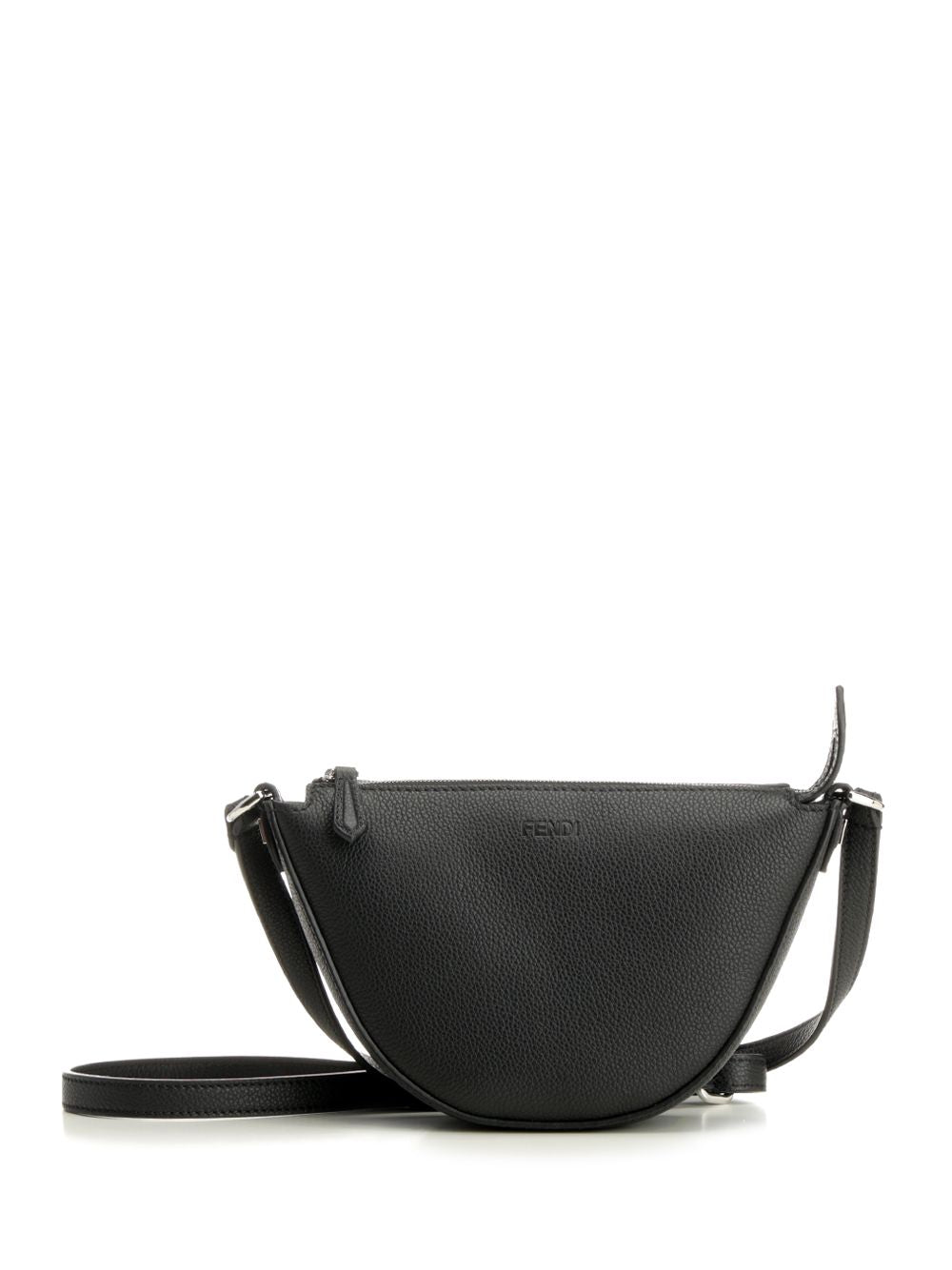 Fendi Fendi Melon Mini V.Cher/F Crossbody Bags - Nero | 883a58881582910f8ec01e7c3235c851de33c797