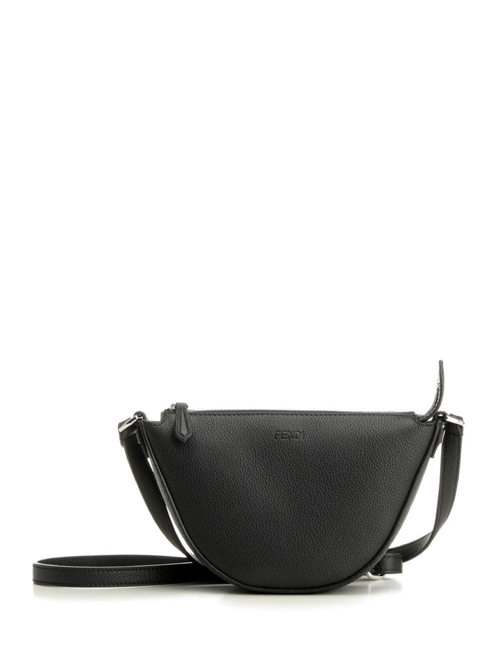 Fendi Fendi Melon Mini V.Cher/F Crossbody Bags - Nero | 883a58881582910f8ec01e7c3235c851de33c797