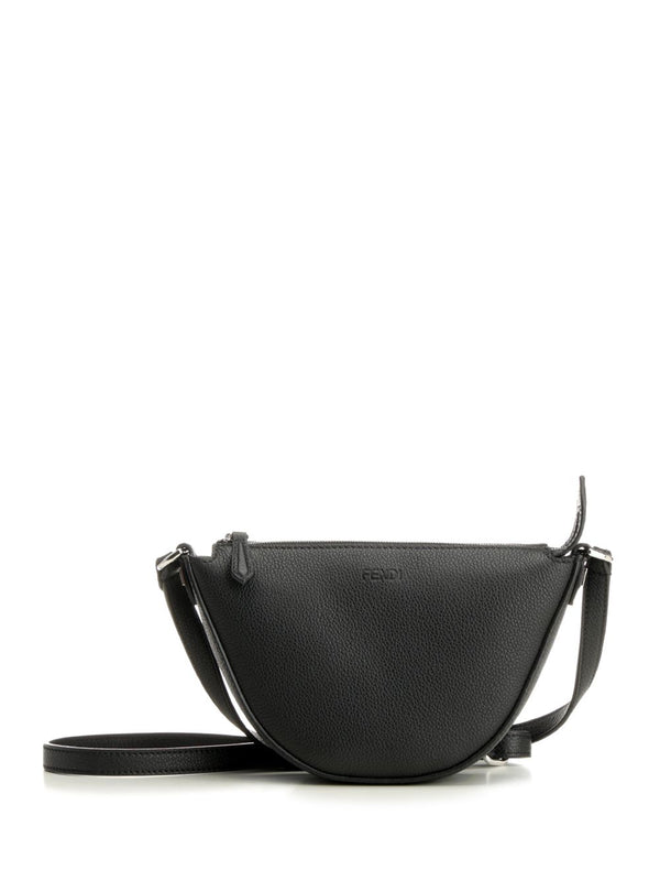 Fendi Melon Mini Shoulder Bag Crossbody Bags Nero